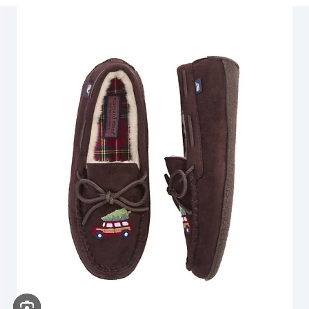 Vineyard Vines outlet boys holiday slipper
